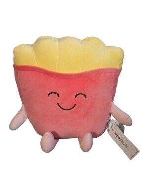 Miniso Yummy Food Series French Fries Plush Toy 12" Kawaii Foodie Stuffed NEW